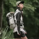 Рюкзак туристичний Naturehike NH20BB206, 20 л, графіт в клітинку — Photo 12