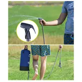 Душ кемпінговий Naturehike NH17L101-d, Блакитний — Photo 13