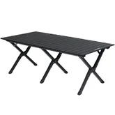 Складаний стіл Naturehike Star Jane T01 CNK2550JJ018, 119х60 см, вуглецева сталь, чорний — Photo 13