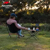 Cтіл розкладний полегшений Naturehike NH19Z027-Z, сітка/ алюміній, чорний — Photo 4