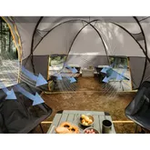 Намет шестимісний Naturehike, KOTA 6, CNK2450WS031, 75D, світло-коричневий — Photo 25