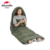 Спальный мешок Naturehike Y150L NH21MSD08, левый, темно-зеленый — Photo 4