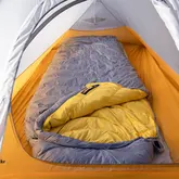 Спальник з натуральним пухом Naturehike CW400 NH18C400-D, p-р L, жовто-сірий (6927595794562) — Photo 21