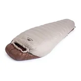 Спальник з натуральним пухом Naturehike Snowbird NH20YD001, p-р M, коричневий 350 г — Photo 11