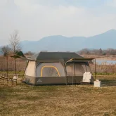 Намет шестимісний Naturehike Cape 8.4 CNK2450WS050 з швидким розкриттям, сіро-коричневий — Photo 13