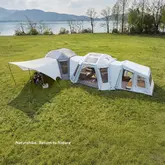 Намет восьмимісний надувний Naturehike Gen Air FL CNK2550WS046, сірий — Photo 9