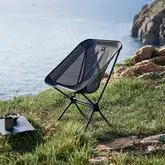 Стул складной Naturehike Moon YL08 NH20JJ027, 600D Oxford / алюминий, черный — Photo 13