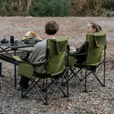 Комплект із крісел туристичних складаних (2 шт.) Naturehike ComfortMax Star T01 CNK2550JJ029, зелений — Photo 9