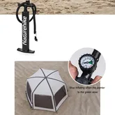 Тент для кемпінгу Naturehike Hexagon Inflatable NH20TM002 380*329*220 (пошкодження/спускає повітря) — Photo 13