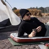 Матрац туристичний надувний одномісний ультралегкий Naturehike Tuye R5.8 CNK2650WS031, 196 × 64 х 9 см, сріблястий — Photo 12
