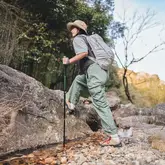 Трекінгова палиця 3-сек. Naturehike CNK2550DS010, 55-120 см, алюміній, зелена — Photo 22