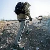 Трекінгова палиця 3-секційна Naturehike ST06 NH17D006-D, 66-135 см, зелена — Photo 17