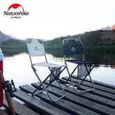 Стілець складаний зі спинкою Naturehike mz01 black NH18M001-Z — Photo 18