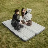 Матрац туристичний надувний одномісний Naturehike CNK2450WS034, 198х68х9.5 см, білий, для кемпінгу із мішком для надування — Photo 15