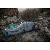 Спальний мішок з капюшоном із звичайним мішком для зберігання Naturehike M300 CNK2350WS023, сірий, лівий — Photo 26