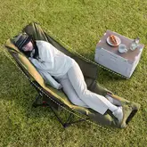 Кресло туристическое складное с подставкой для ног Naturehike Sea Star 001 CNK2450JJ020, хаки — Photo 9