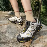 Шкарпетки туристичні амортизаційні високі Naturehike CYY2611FS011, M, коричневий — Photo 5