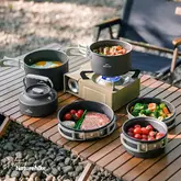 Каструля з кришкою туристична алюмінієва Naturehike Wild Trekking CNK2450CF010, 1 л — Photo 7
