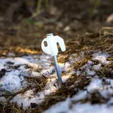 Кілки туристичні світловідбивні Naturehike CNK2550PJ012, 20 см, 4 шт, білий — Photo 7