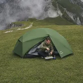 Намет надлегкий тримісний Naturehike Mongar CNK2650WS014, 210T, зелений — Photo 7