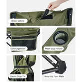 Крісло-шезлонг складане Naturehike CNK2550JJ023 Nightfall T05, сталь, хакі — Photo 33