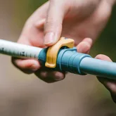 Трекинговая палка Naturehike CNK2550DS013, 90-120 см, голубая — Photo 17