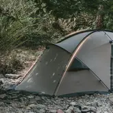 Намет двомісний з великим тамбуром та навісом Naturehike Shandi CNK2300ZP017, сірий — Photo 17