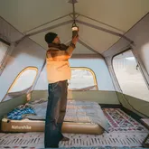 Намет шестимісний Naturehike Cape 8.4 CNK2450WS050 з швидким розкриттям, сіро-коричневий — Photo 17