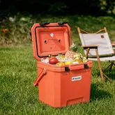 Туристический холодильник Naturehike Whales-PRO PU CNK2650CF012, 24 л, оранжевый — Photo 6