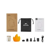 Міні насос - нічник - вентилятор Naturehike CNK2300DQ022, бежевий — Photo 16