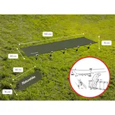 Ліжко складане Naturehike XJC05 NH20JJ001, Поліестер Oxford / алюміній, зелений (6927595768587) — Photo 22