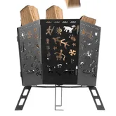 Гриль портативний розкладний Naturehike CNH22CJ036, сталь — Photo 6