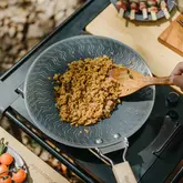 Сковорода з нержавіючої сталі зі складаною ручкою Naturehike CNK2550CF011, 29,5 х 29,5 см — Photo 13