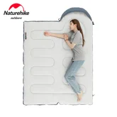 Спальник з капюшоном та закругленим дном Naturehike Y150 NH21MSD08 лівий, темно-блакитний — Photo 6
