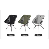 Стілець складаний ультралегкий Naturehike CNK2550JJ013 Yamami YL01, розмір М, алюміній, сірий — Photo 16