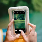 Чохол водонепроникний для телефону Naturehike CNK2300BS015, жовтий — Photo 11