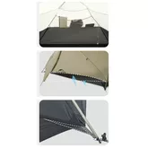 Намет двомісний ультралегкий Naturehike Mongar UL CNK2550WS016, сірий — Photo 22