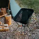 Стілець складаний ультралегкий Naturehike CNK2550JJ013 Yamami YL01, розмір М, алюміній, сірий — Photo 17