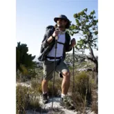 Трекинговая палка Naturehike NH20DS003, 135 см, черный/красный — Photo 3