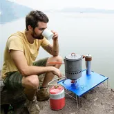 Столик похідний Naturehike Compact Table NH17Z001-L grey — Photo 10