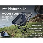Стул складной Naturehike Moon YL08 NH20JJ027, 600D Oxford / алюминий, черный — Photo 20