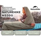 Спальний мішок з капюшоном Naturehike MS300 CNK2350WS023 правий, зелений — Photo 18