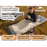 Спальник надлегкий Naturehike Sunny Day PL01 LW180 CNK2550WS026, (15°C), p-p regular, коричневий — Photo 11