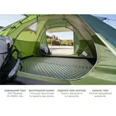 Намет тримісний Naturehike Bleik Series Tent CNK2550WS038, зелений (6977465863492) — Photo 19