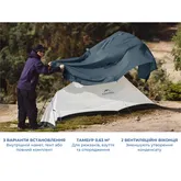 Намет надлегкий двомісний Naturehike Cloud Up Pro CNK2350WS020, 20D, блакитний — Photo 12