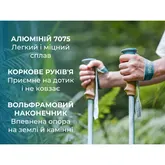 Трекинговая палка Naturehike CNK2550DS013, 90-120 см, голубая — Photo 22