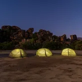 Намет надлегкий двомісний з футпринтом Naturehike Mongar CNK2550WS037, 20D, сiрий — Photo 10