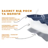 Спальник надлегкий Naturehike Sunny Day PL01 LW180 CNK2550WS026, (15°C), p-p regular, блакитний — Photo 16