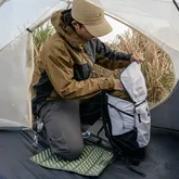 Сидушка туристическая складная XPE Naturehike CNK2650WS011, 18 мм, зеленая, для походов и кемпинга — Photo 12