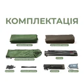 Намет надлегкий тримісний Naturehike Cloud Up Pro CNK2350WS020, 20D, зелений — Photo 21